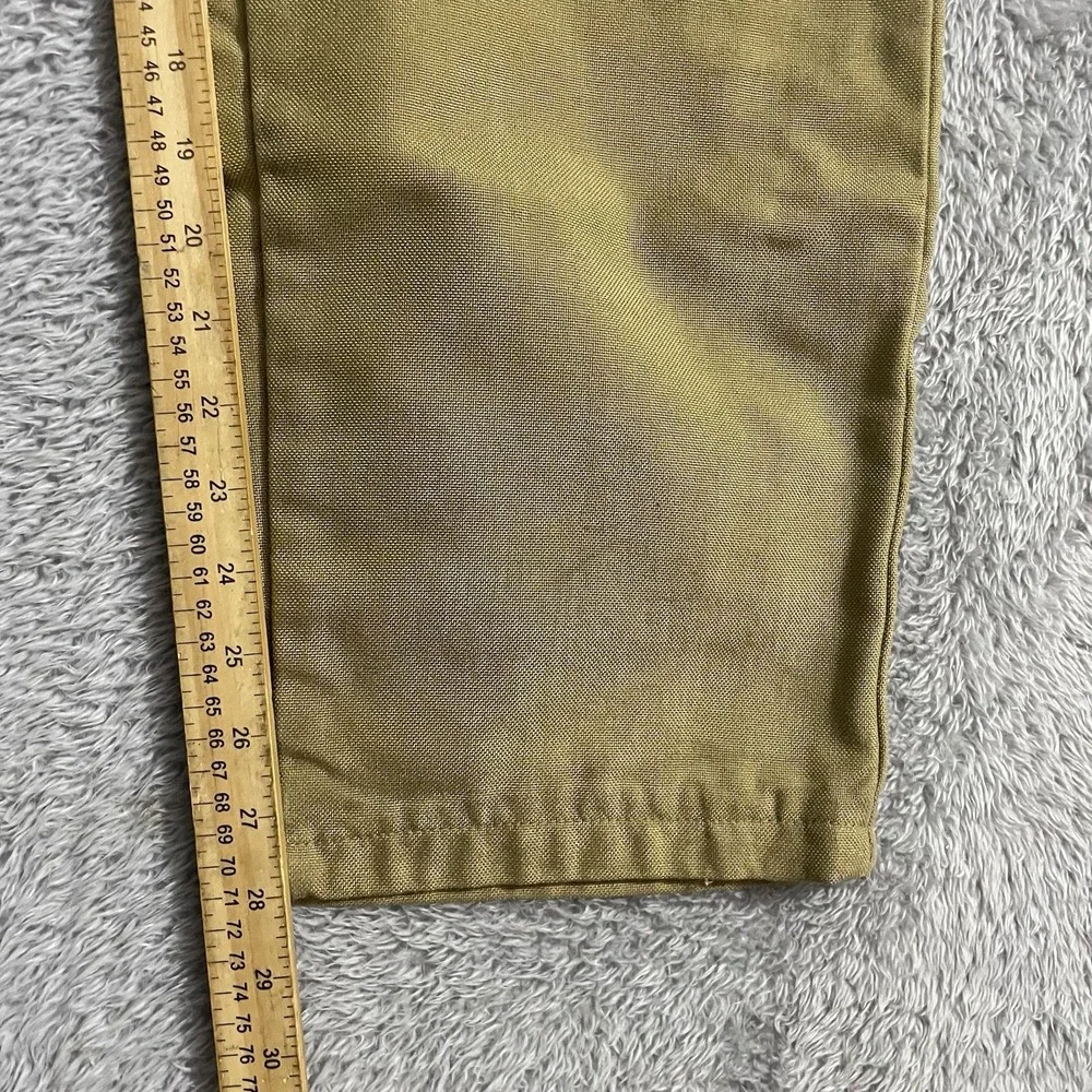 Wrangler Rugged Wear Pants Mens Size 35x28 Brush‎ Briar Brown Canvas Durable